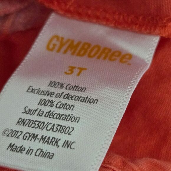 3/$15 Gymboree Tank Top Shirt Girls Size 3 - Picture 3 of 4